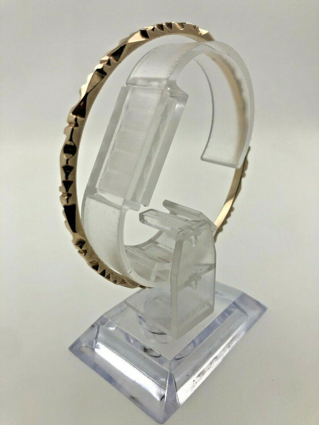 14K Yellow Gold Bangle Bracelet