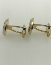 14KYG 9.1G SYN CZ CUFF LINKS