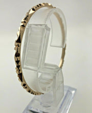 14K Yellow Gold Bangle Bracelet