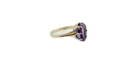 10K Yellow Gold Purple Topaz Ring