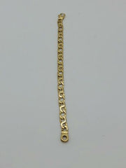 14K Yellow Gold Anchor/Marine Bracelet