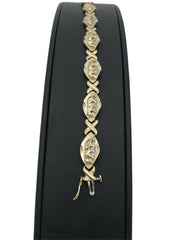 14K Yellow Gold Panther Bracelet