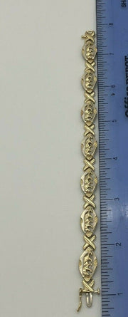 14K Yellow Gold Panther Bracelet