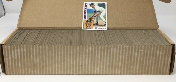 1984 Topps Don Mattingly New York Yankees Complete Set