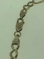 6.6G 10K-Y/G, SOLID FIGARO BRACELET 9"