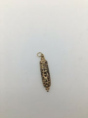 14K YG MEZUZAH PENDANT