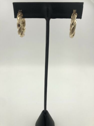 14KYG 4.6G GOLD EARRINGS TWIST STYLE