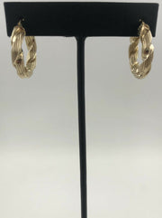 14KYG 4.6G GOLD EARRINGS TWIST STYLE