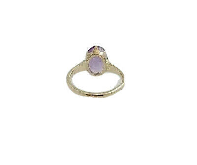 10K Yellow Gold Purple Topaz Ring