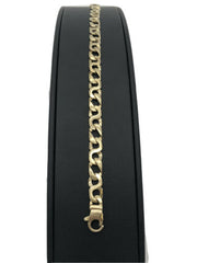 14K Yellow Gold Anchor/Marine Bracelet