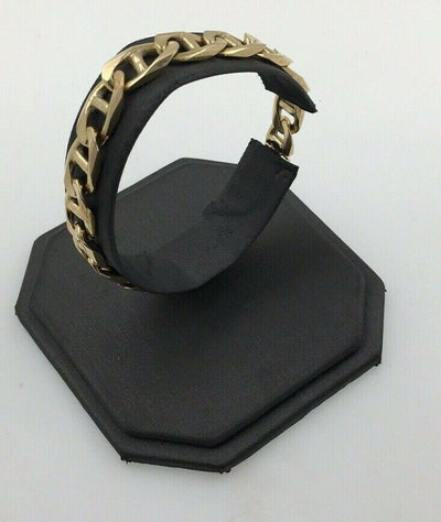 14KT YELLOW GOLD MARINE DESIGN BRACELET 29G