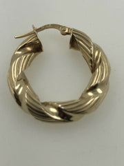 14KYG 4.6G GOLD EARRINGS TWIST STYLE