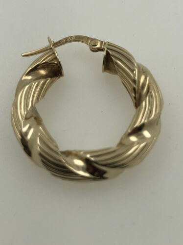 14KYG 4.6G GOLD EARRINGS TWIST STYLE