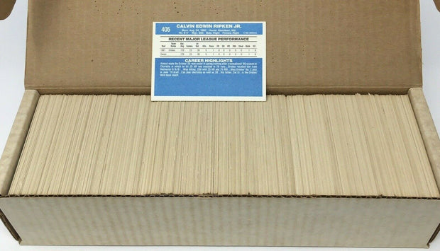 1982 Donruss Baseball Complete 660 Card Set w/ Cal Ripken Jr