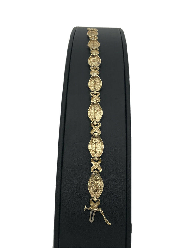 14K Yellow Gold Panther Bracelet