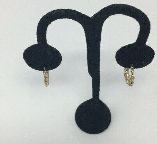 1.9 G 10 K -Y/G, GOLD HOOP EARRINGS GOLD
