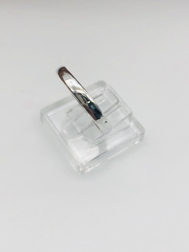 .925 Plain  Sterling Silver Band Ring