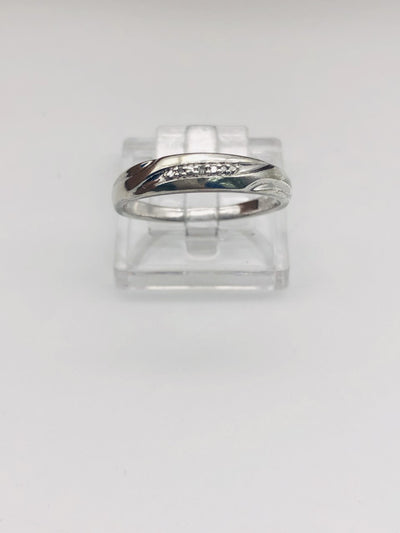 .925  Sterling Silver Wedding Band Ring