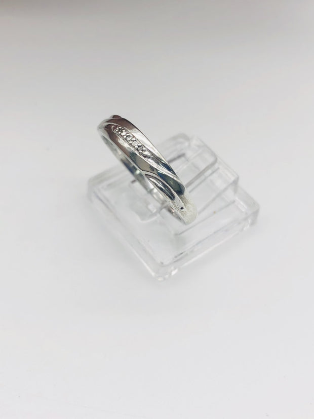 .925  Sterling Silver Wedding Band Ring