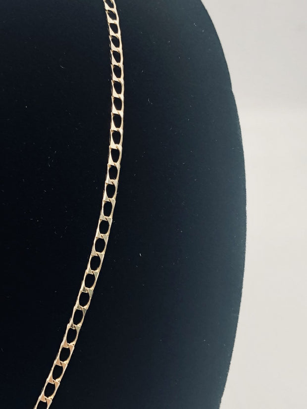 14K Yellow Gold Fancy Chain