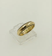 14K Yellow Gold Wedding Band - Ring