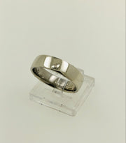 10K White Gold Wedding Ring Band
