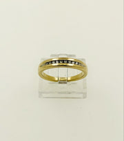 10K Yellow Gold Diamond Wedding Ring