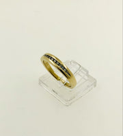 10K Yellow Gold Diamond Wedding Ring