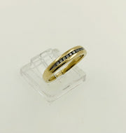 10K Yellow Gold Diamond Wedding Ring