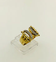 18K Yellow Gold Diamond Ring