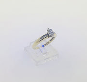 14K Yellow Gold Diamond Ring