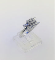 18K White Gold Diamond Ring