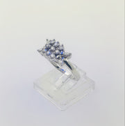 18K White Gold Diamond Ring